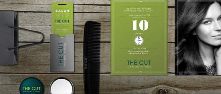 The Cut Salon advertisement
